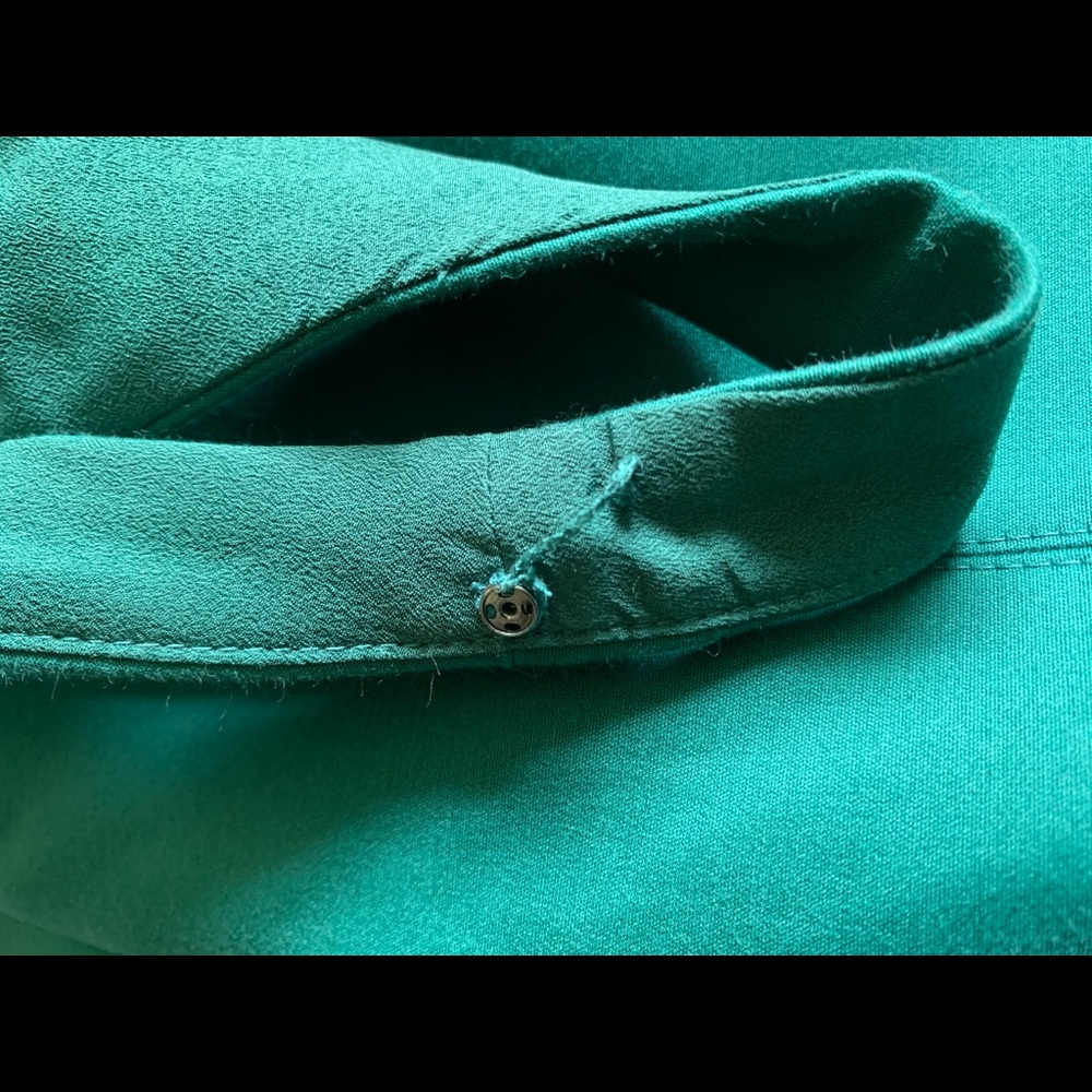 NWT: HALSTON HERITAGE GREEN TULIP KNEE LENG DRESS - Picture 8 of 8